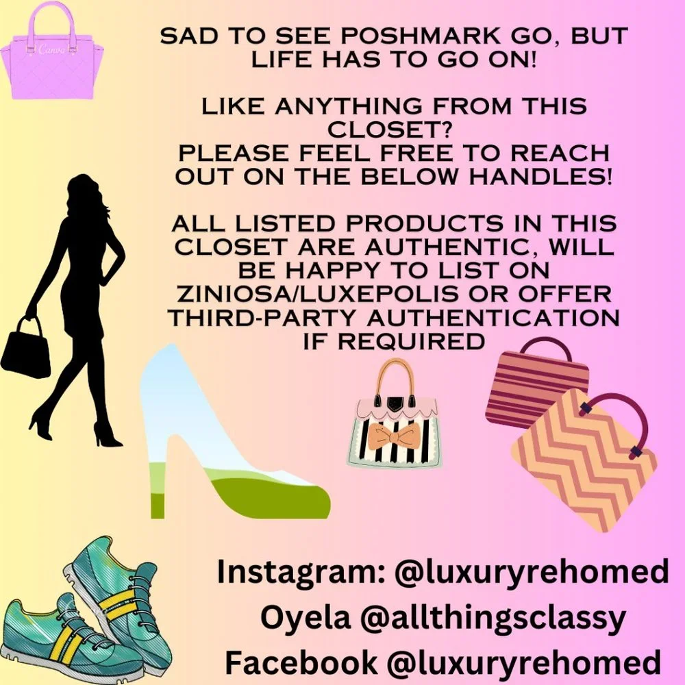 Sad to see poshmark go, but life has to go on! - Picture 1 of 1